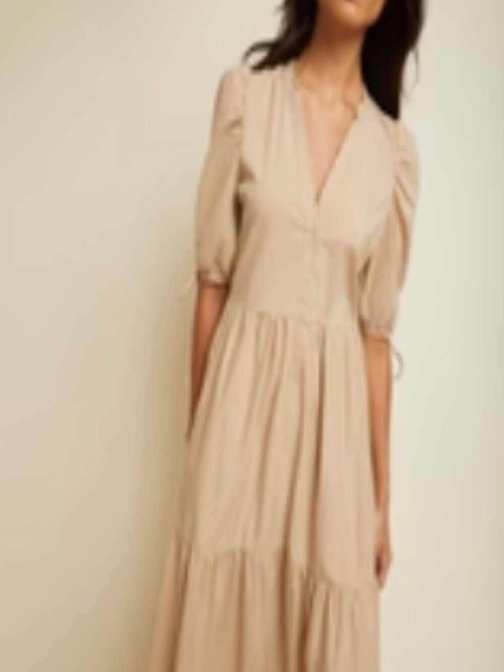 Nation LTD "Dustin" Cotton Dress, Size S